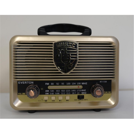 Everton RT-720 Bluetooth-USB-SD-FM Nostaljik Radyo Everton RT-720 Bluetooth-USB-SD-FM Nostaljik Radyo