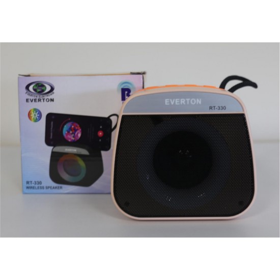 Everton Rt-330 Bluetooth Usb-Tf-Aux Şarjlı Ses Bombası RGB Everton Rt-330 Bluetooth Usb-Tf-Aux Şarjlı Ses Bombası RGB