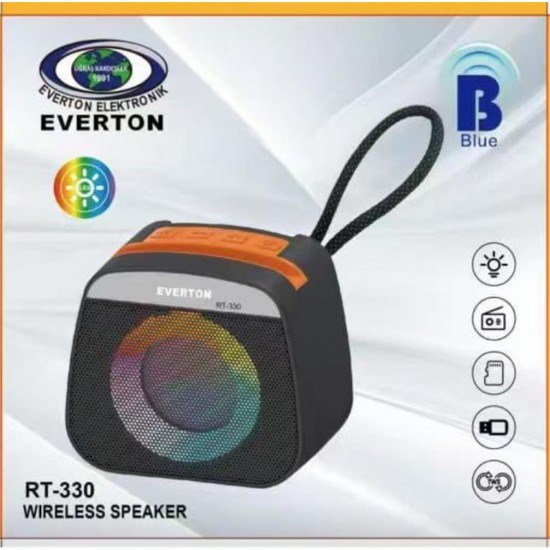 Everton Rt-330 Bluetooth Usb-Tf-Aux Şarjlı Ses Bombası