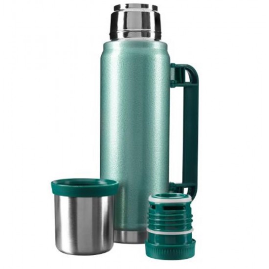 S-link SL-TM13 Yeşil Kumlama Boya 750ML Iç 304 Plastik Kulp Ve Portatif Paslanmaz Çelik Termos Kupa S-link SL-TM13 Yeşil Kumlama Boya 750ML Iç 304 Plastik Kulp Ve Portatif Paslanmaz Çelik Termos Kupa