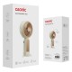 Asonic AFN21 Krem 250mAh Dahili Pil Elde Taşınabilir Masaüstü Usb Fan Şarjlı Type-c Şarj Asonic AFN21 Krem 250mAh Dahili Pil Elde Taşınabilir Masaüstü Usb Fan Şarjlı Type-c Şarj