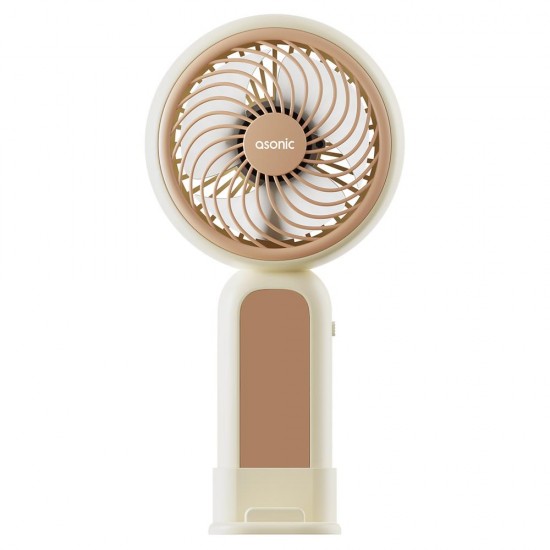 Asonic AFN21 Krem 250mAh Dahili Pil Elde Taşınabilir Masaüstü Usb Fan Şarjlı Type-c Şarj Asonic AFN21 Krem 250mAh Dahili Pil Elde Taşınabilir Masaüstü Usb Fan Şarjlı Type-c Şarj