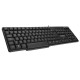 Everest KB-517UF Siyah USB F 2mt Kablo Uzunluğu Standart Klavye Everest KB-517UF Siyah USB F 2mt Kablo Uzunluğu Standart Klavye