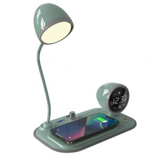 S-link SL-CW21 Yeşil Telefon Uyumlu Fast Şarj 15W Ayarlanabilir Led Işıklı Masa Lambası S-link SL-CW21 Yeşil Telefon Uyumlu Fast Şarj 15W Ayarlanabilir Led Işıklı Masa Lambası