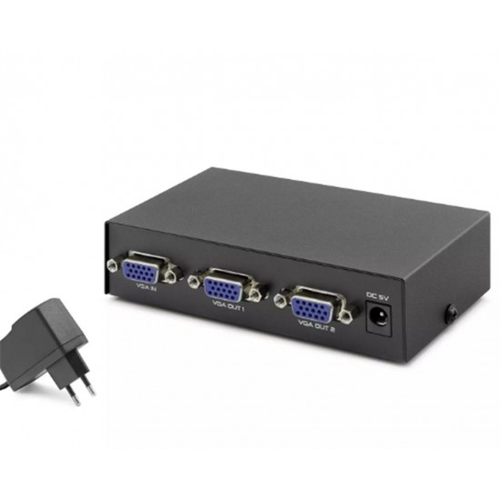 Hadron Hdx1277 2 Port Vga Splitter 200Mhz 1-In 2-Out Siyah Hadron Hdx1277 2 Port Vga Splitter 200Mhz 1-In 2-Out Siyah