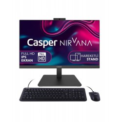 Casper Nirvana A70.5700-BE00X-V Ryzen 7 5700U 16GB 500GB 23.8" Full HD All in One PC
