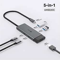 Tp-Link UH5020C USB Type C Docking Station 5 Port ( USB-C PD + USB C + HDMI + USB 3.0 X2 )