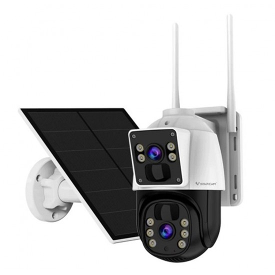 Novacom BG66DR-4G 3MP 4mm Lens Vstarcam Sim Kartlı Solar Kamera Novacom BG66DR-4G 3MP 4mm Lens Vstarcam Sim Kartlı Solar Kamera