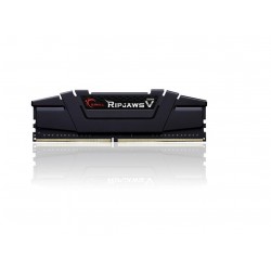 GSkill 8GB RipjawsV Siyah DDR4 3200Mhz CL16 1.35V Tek Modül Ram F4-3200C16S-8GVKB Soğutuculu Pc Ram
