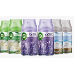 Airwick 250ml 6lı - Bahar Çiçekleri Esinti Oda Kokusu Sprey Makina Yedek Spreyi