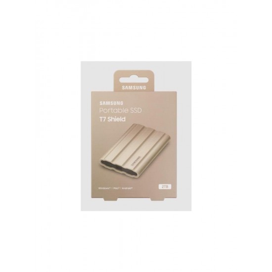 Samsung 2TB T7 Shield Usb 3.2 (Okuma 1050MB - Yazma 1000MB) Bej Taşınabilir SSD Disk MU-PE2T0K-WW Samsung 2TB T7 Shield Usb 3.2 (Okuma 1050MB - Yazma 1000MB) Bej Taşınabilir SSD Disk MU-PE2T0K-WW