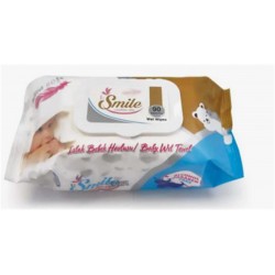Smile 90LI Islak Mendil (Alcohol&Paraben Free) (Islak Bebek Havlusu)