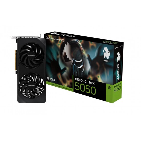 Gainward GeForce RTX5050 GHOST 8GB GDDR6 128Bit Ekran Kartı Gainward GeForce RTX5050 GHOST 8GB GDDR6 128Bit Ekran Kartı