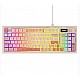 Everest KB-79 SILENT PRO Bej-Pembe-Turuncu SESSİZ RGB Q Membrane Oyuncu Klavyesi Everest KB-79 SILENT PRO Bej-Pembe-Turuncu SESSİZ RGB Q Membrane Oyuncu Klavyesi