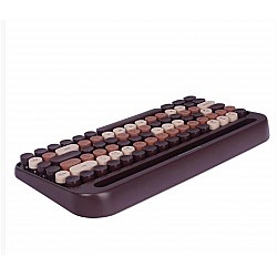 Everest KB-99 MOCHA 2.4G+BT1+BT2 Çoklu Cihaz Bağlantılı Q Kablosuz klavye