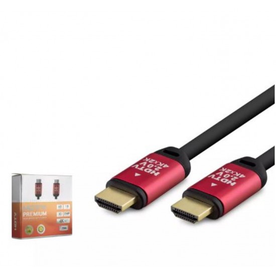 Hadron Hdx2040 25M Hdmi Kablo Pvc 4K Od8.0 Siyah Hadron Hdx2040 25M Hdmi Kablo Pvc 4K Od8.0 Siyah