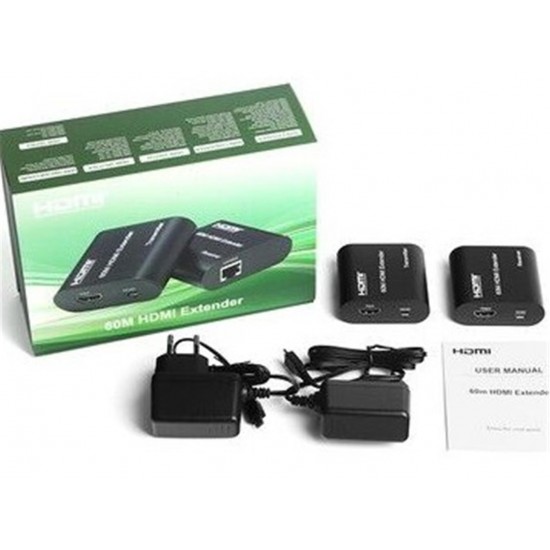 Seenergy SE-60HDE 60m CAT5e-6 HDMI Extender Seenergy SE-60HDE 60m CAT5e-6 HDMI Extender