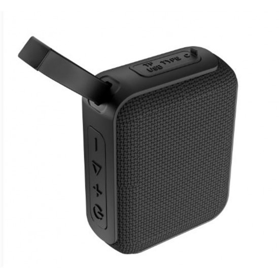Asonic AS-03 Siyah USB-TF-TWS-Bluetooth Destekli 5W 1200mAh Type-C Speaker Asonic AS-03 Siyah USB-TF-TWS-Bluetooth Destekli 5W 1200mAh Type-C Speaker