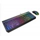 Rampage KM-R57 Siyah RGB Aydınlatmalı Q Oyuncu Multmedia Klavye ve 12800 DPI Mouse Gaming Set Rampage KM-R57 Siyah RGB Aydınlatmalı Q Oyuncu Multmedia Klavye ve 12800 DPI Mouse Gaming Set