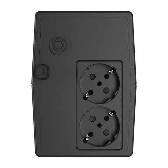 S-link MIGHT U80 800VA UPS 12V9Ah-1 480W Siyah Line-Interactive Kesintisiz UPS Güç Kaynağı