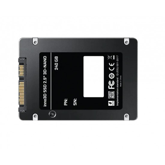 Inno3D 240GB 2.5¨ 3D Nand 520-460MB-s SSD Disk