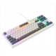 Everest KB-98 SILENT TKL Beyaz-Gri Mavi Rainbow Q Membrane Klavye