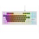 Everest KB-98 SILENT TKL Gri Mavi-Beyaz Rainbow Q Membrane Klavye