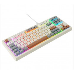 Everest KB-98 SILENT TKL Gri-Gri Mavi-Kahve Rainbow Q Membrane Klavye