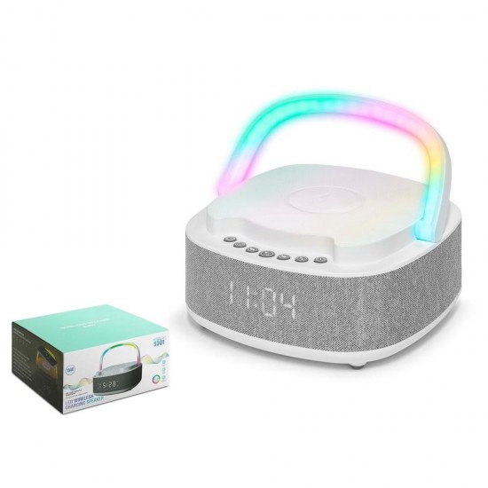 Hadron S301 Bluetooth Speaker Rgb Beyaz Hadron S301 Bluetooth Speaker Rgb Beyaz