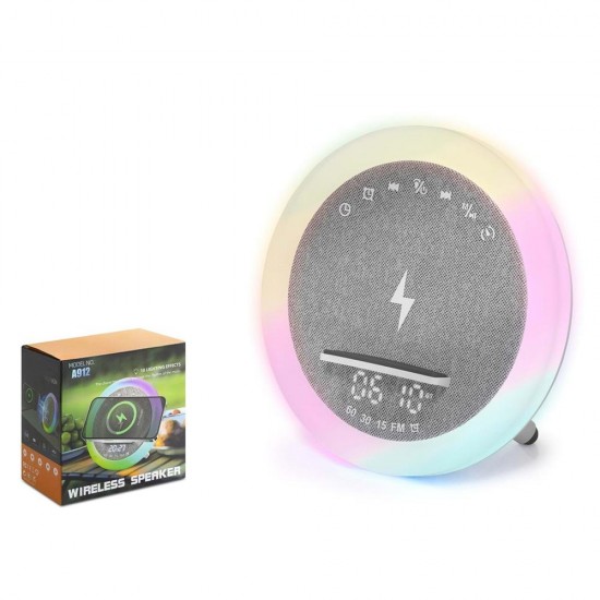 Hadron A912 Bluetooth Speaker Led Beyaz Hadron A912 Bluetooth Speaker Led Beyaz