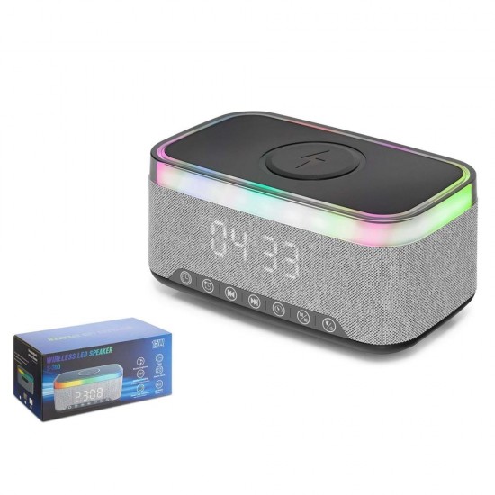 Hadron S300 Bluetooth Speaker Led Siyah Hadron S300 Bluetooth Speaker Led Siyah