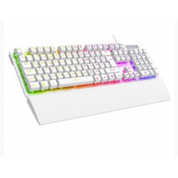 Rampage KM-RX7 FORTUNA V2 Gökkuşağı Aydınlatmalı USB Beyaz  Combo Q Gaming Klavye + 12800 dpi Mouse Rampage KM-RX7 FORTUNA V2 Gökkuşağı Aydınlatmalı USB Beyaz  Combo Q Gaming Klavye + 12800 dpi Mouse