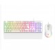 Rampage KM-RX7 FORTUNA V2 Gökkuşağı Aydınlatmalı USB Beyaz  Combo Q Gaming Klavye + 12800 dpi Mouse Rampage KM-RX7 FORTUNA V2 Gökkuşağı Aydınlatmalı USB Beyaz  Combo Q Gaming Klavye + 12800 dpi Mouse