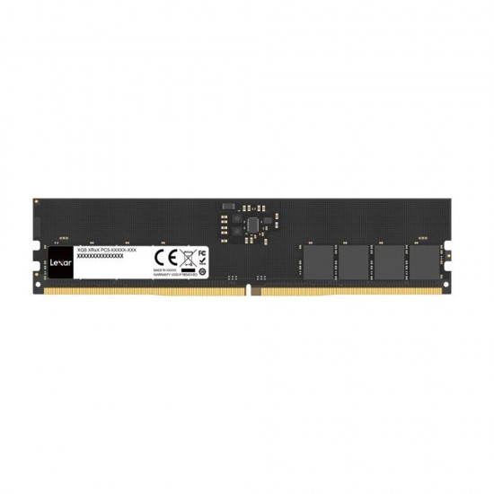 Lexar DDR5 8GB 5600MHz 262PIN 5600MBPS CL46 1.1V PC Ram Lexar DDR5 8GB 5600MHz 262PIN 5600MBPS CL46 1.1V PC Ram