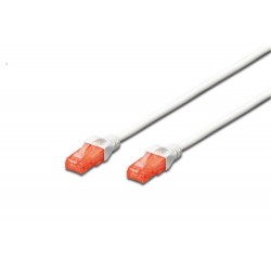 Beek CAT. 6 Patch Kablo, U-UTP, 0,25 metre, AWG 26, Beyaz Renk, LSZH