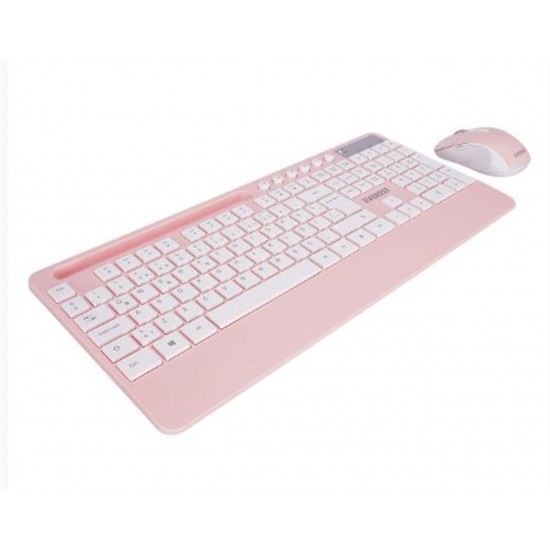 Everest KM-9676 Beyaz-Pempe Multimedya Tablet-Telefon Standlı Klavye + Mouse Set Everest KM-9676 Beyaz-Pempe Multimedya Tablet-Telefon Standlı Klavye + Mouse Set