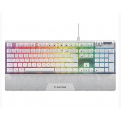 Rampage Carbon Beyaz RGB Q Gaming Oyuncu Klavye Bilek Destekli Red Switch Rampage Carbon Beyaz RGB Q Gaming Oyuncu Klavye Bilek Destekli Red Switch