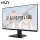 Msi 27" Pro MP275 Kurumsal Monitör Flat FHD IPS 100Hz 1ms Anti-Glare Siyah Monitör Msi 27" Pro MP275 Kurumsal Monitör Flat FHD IPS 100Hz 1ms Anti-Glare Siyah Monitör