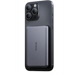 MCDODO MC-4641 20W 5000mAh Metal Ultra İnce Manyetik Kablosuz Power Bank Siyah MCDODO MC-4641 20W 5000mAh Metal Ultra İnce Manyetik Kablosuz Power Bank Siyah