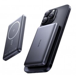 MCDODO MC-4651 10000mAh 20W Metal Ultra İnce Manyetik Kablosuz Powerbank - Siyah MCDODO MC-4651 10000mAh 20W Metal Ultra İnce Manyetik Kablosuz Powerbank - Siyah