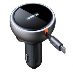 MCDODO CC-4850 80W USB-C Geri çekilebilir kablo Hızlı araç şarj cihazı MCDODO CC-4850 80W USB-C Geri çekilebilir kablo Hızlı araç şarj cihazı