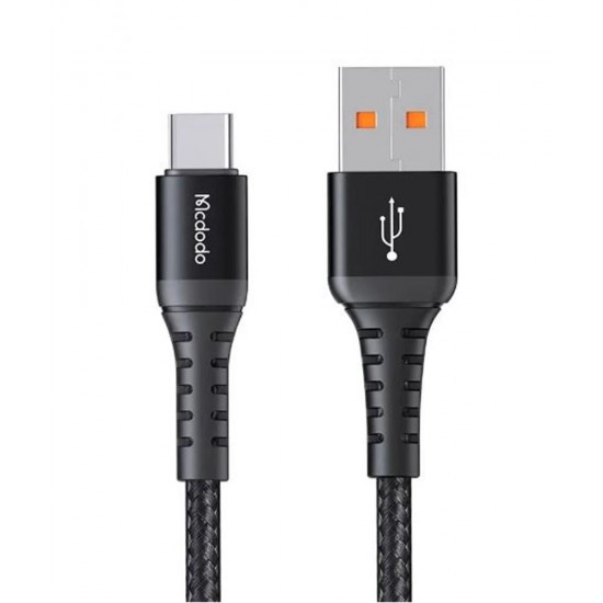 MCDODO CA-2271 USB-A TO Type-C Q.C 4.0 Hızlı Data-Şarj Kablosu 1M - Siyah MCDODO CA-2271 USB-A TO Type-C Q.C 4.0 Hızlı Data-Şarj Kablosu 1M - Siyah