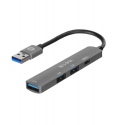 S-link SW-U333 3-USB 2.0, 1-USB 3.0 USB Metal USB Hub