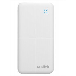 S-link IP-G12N 10000mAh Micro+Usb+ Type-C Giriş+Çıkış Beyaz. Taşınabilir Pil Şarj Cihazı Powerbank