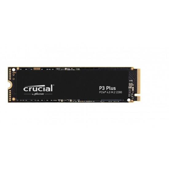 Crucial 2TB P3 CT2000P3PSSD8 Plus 3D NAND GEN4 NVMe PCIe M.2 SSD (5000-4200 MB-s)