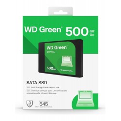 Wd 500GB Green 545-465MB-S Sata 3.0 WDS500G5G0A Ssd Harddisk
