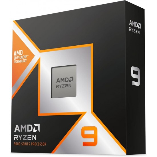 AMD Ryzen 9 9950X3D BOX 5.7GHz 16 Çekirdek 128MB Önbellek AM5 4nm Kutulu İşlemci