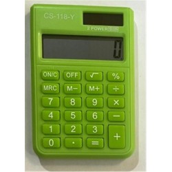 CSL CS-118-Y Yeşil 8 Hane Cep Tipi Hesap Makinesi