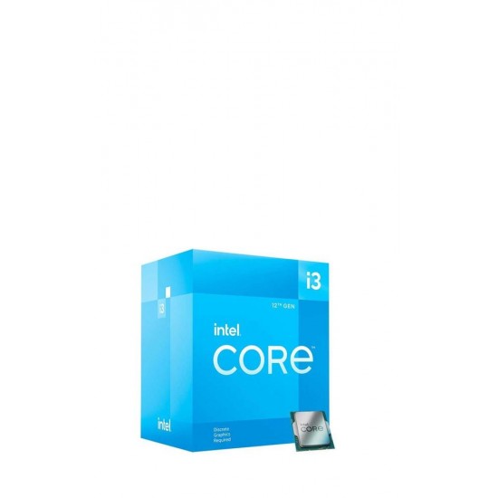 Intel Core i3 12100F BOX 3.3 Ghz 4 Çekirdek 12MB Cache LGA1700 Soket 10NM Kutulu İşlemci