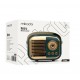 Mikado MD-24BT Echoes 3W 800mAh Yeşil Usb+TF Kart+Bluetooth Destekli Klasik Retro Müzik Kutusu